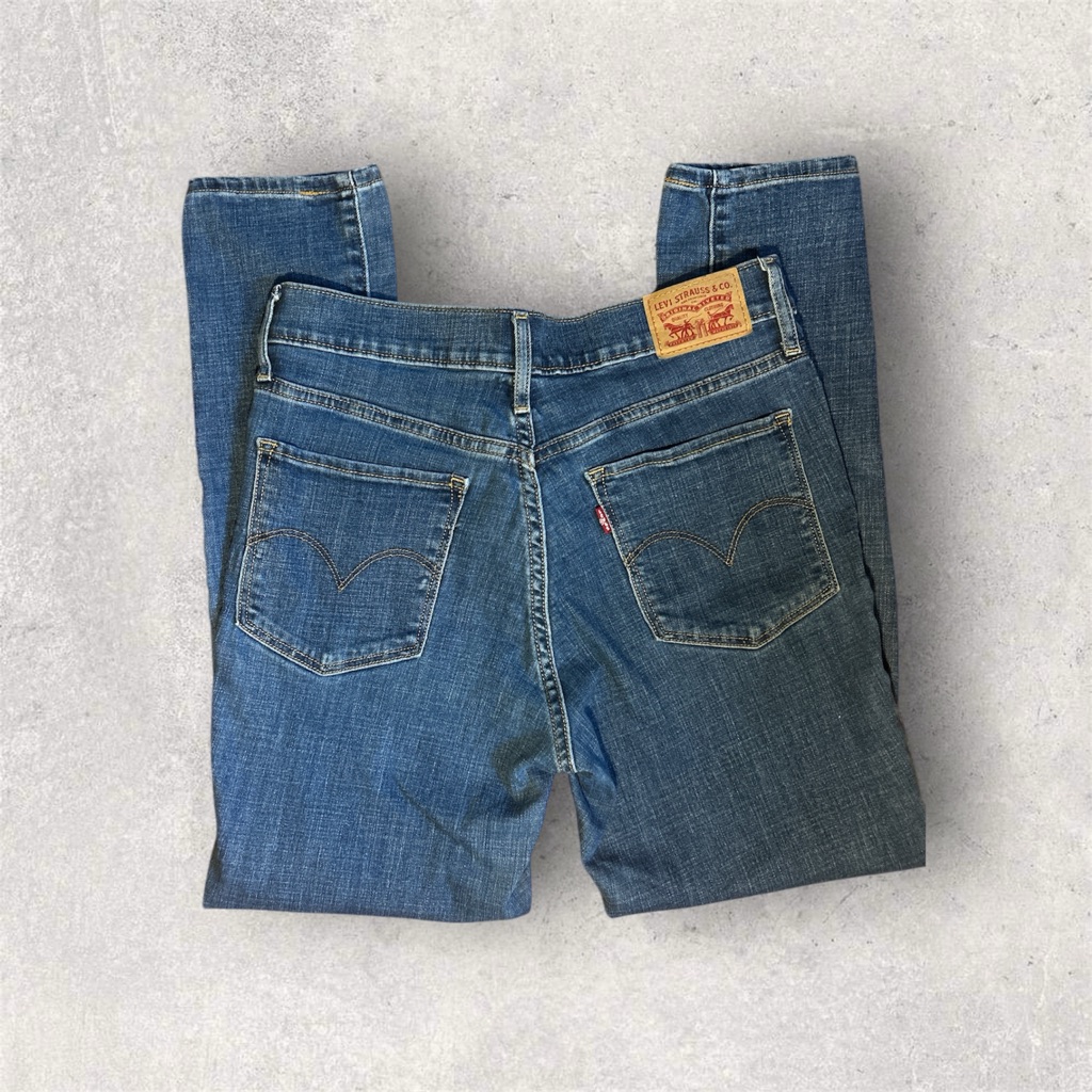 Levi's Women's Blue Straight Leg Jeans